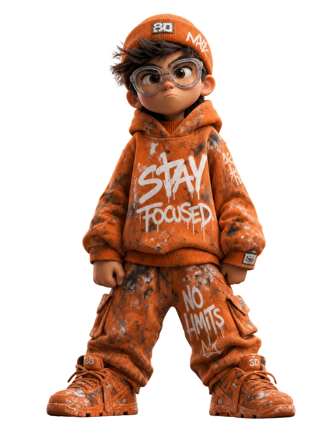 Sběratelská 3D figurka TOONHUB — oranžová edice